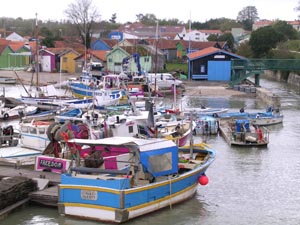 Le port du Chteau d'Olron.