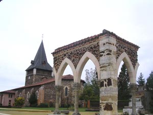 Eglise de Pontenx les Forges.