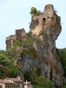 Le chteau de Penne d'Albigeois.