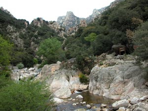 Les gorges d'Hric.