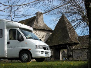 Etape  la Ferme de Dilhac.