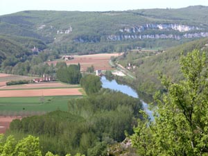 Crgols et la valle du Lot.