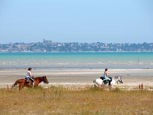 Vue sur Cancale.