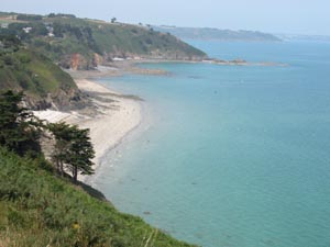 Port Martin, vu de la Pointe du Roselier.