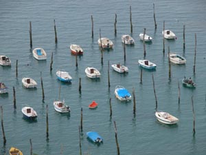 Le petit port de Gwinn Zegal.