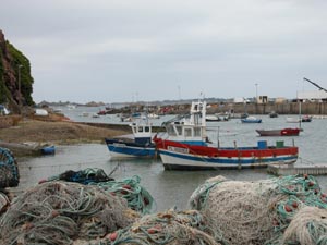 Le port de Loguivy-de-la-mer.