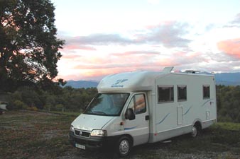 Notre nouvel Autostar sur l'aire France Passion de Pr.