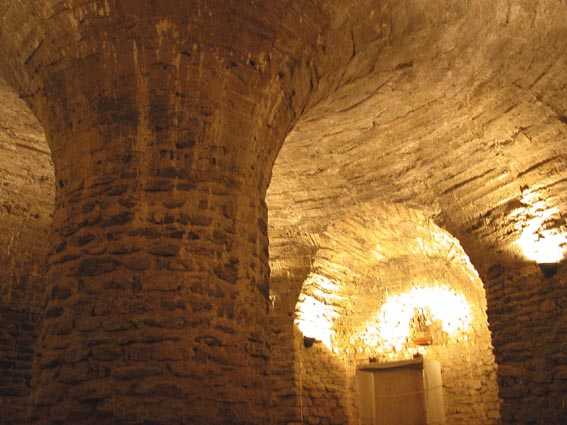 La crypte de Saint Michel de Cuxa.