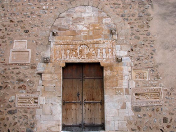 L'ensemble du portail.