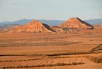 Etape dans les Bardenas.