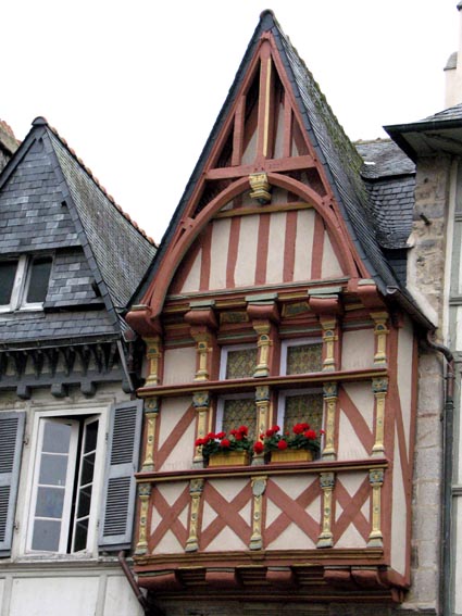 Maison  colombages.