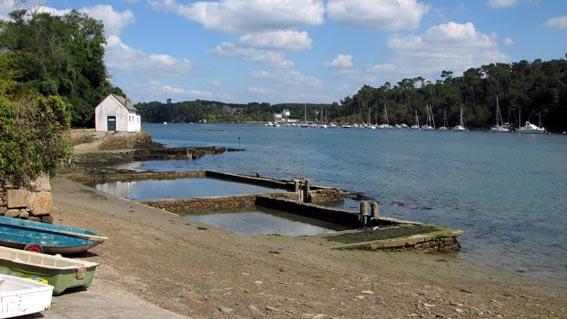 Le port de Belon.
