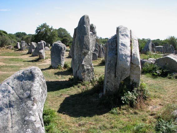 Les mgalithes de Kerzerho.