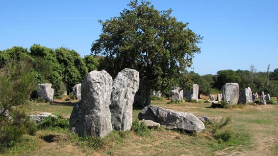 Les mgalithes de Kerzerho.