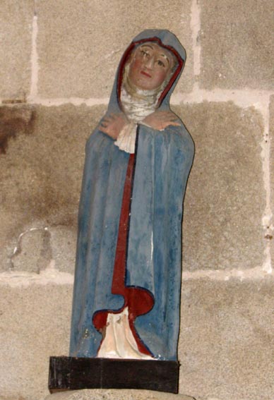Statue de la Vierge.