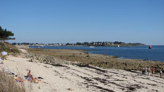 L'entre du golfe du Morbihan  la pointe de Kerpenhir.