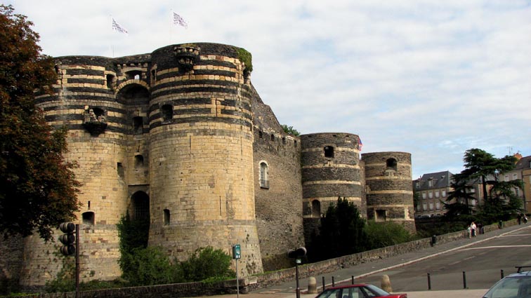 Le chteau d'Angers