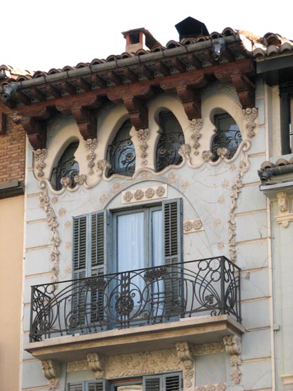 Dtail de la maison "La Madrilea"