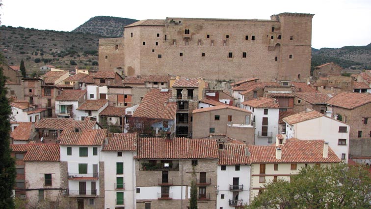 Le chteau de Mora de rubielos.