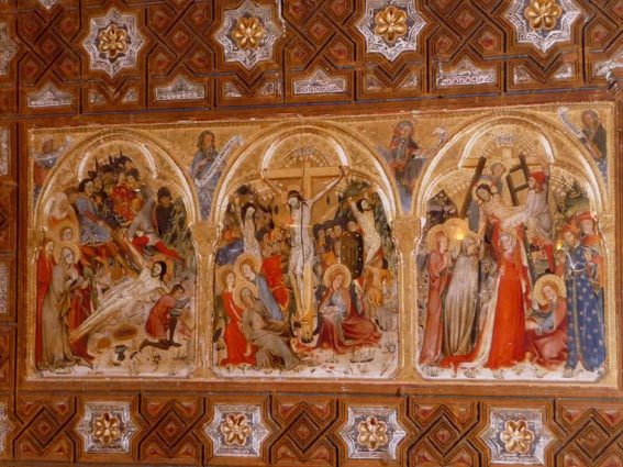 Triptyque reliquaire du monastre