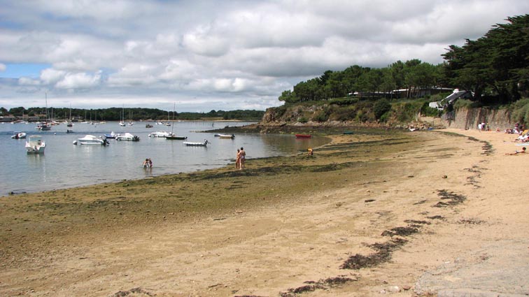 La plage de la pointe du Berchis