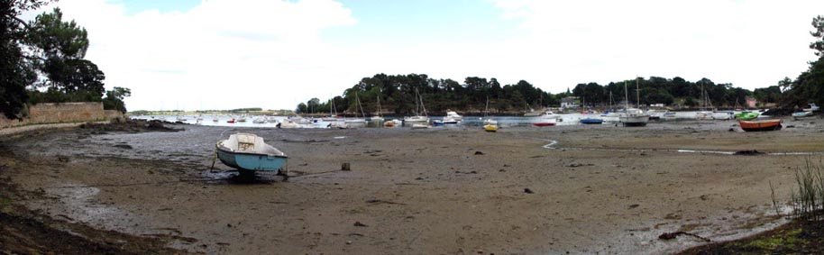Port Anna vu de Morac.