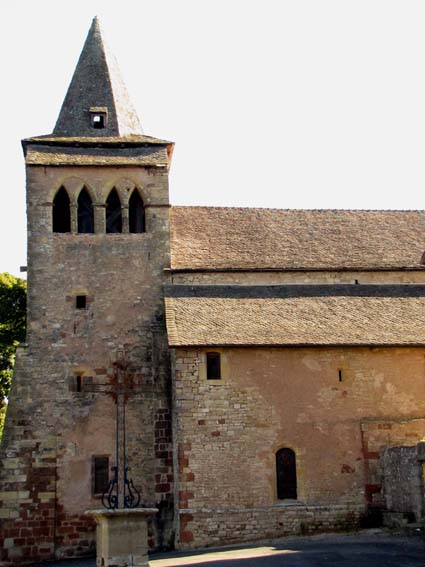 L'église Sainte Fauste de Bozouls