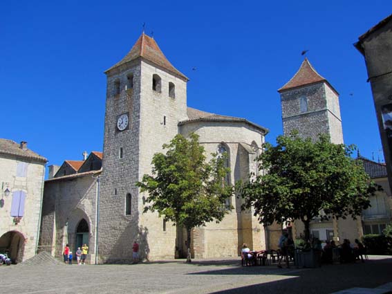 L'église de Lauzerte