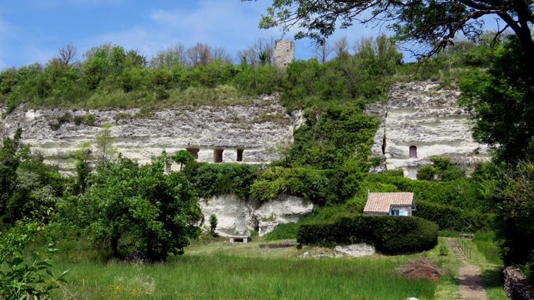 L'ermitage monolithique de San Martial