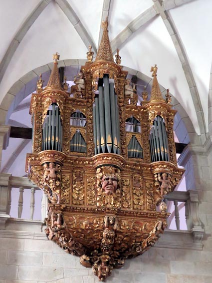 L'orgue baroque de la cathdrale de Miranda do Douro