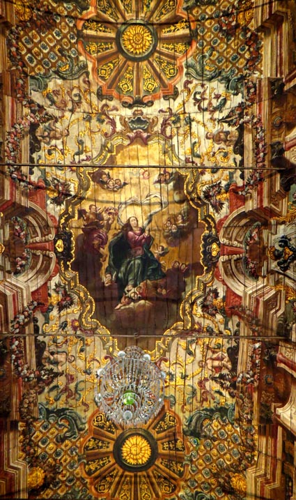 Plafond de l'glise Santa Maria de Bragana