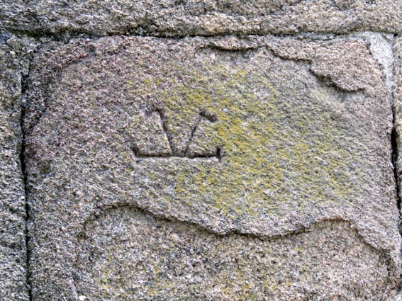 Donjon de Chaves: marque de tcheron