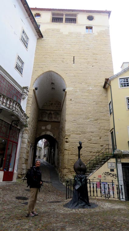 Coimbra : la tour d'Almedina