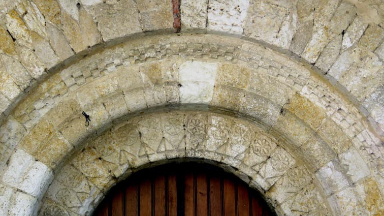 Portail de de l'glise Notre-Dame de Srignac-sur-Garonne