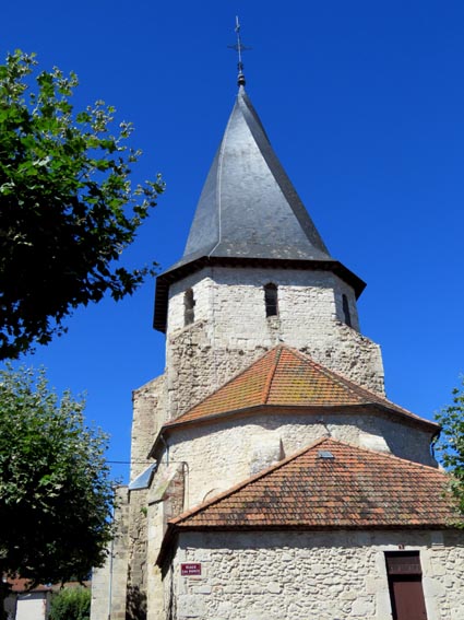 Cloch flamm de l'glise Notre-Dame de Srignac-sur-Garonne