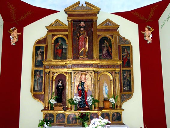 Retable de l'ermitage "Virgen de la Torre" à Arnedillo