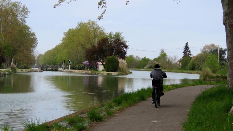 Dpart de Montech en direction de Montauban