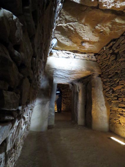 Intérieur du dolmen d'el Romeral