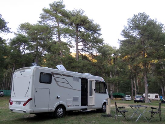 Le camping "La Dehesa de Cañamares"