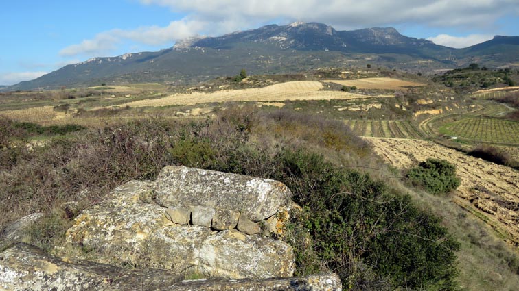 Une des tombes est encore couverte d'une grosse dalle de fermeture de section plus ou moins triangulaire.