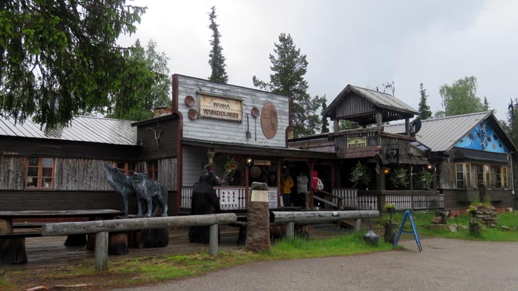 Le village de l'or de Tankavaara