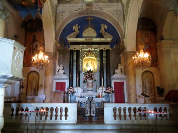 Intérieur du monastère de la Madone de Reggio