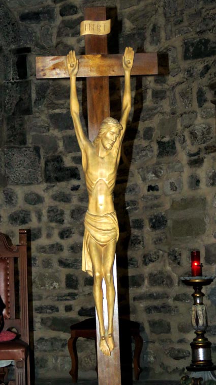 Christ de l'église Sainte Marguerite d'Antioche de Vernazza