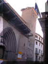 L'glise San Pedro de los Francos, actuellement en travaux.