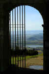 La plaine vue du portail d'entre.