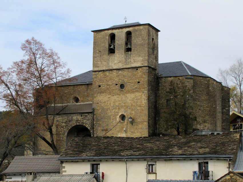 Eglise Sainte Eulalie de Borau.
