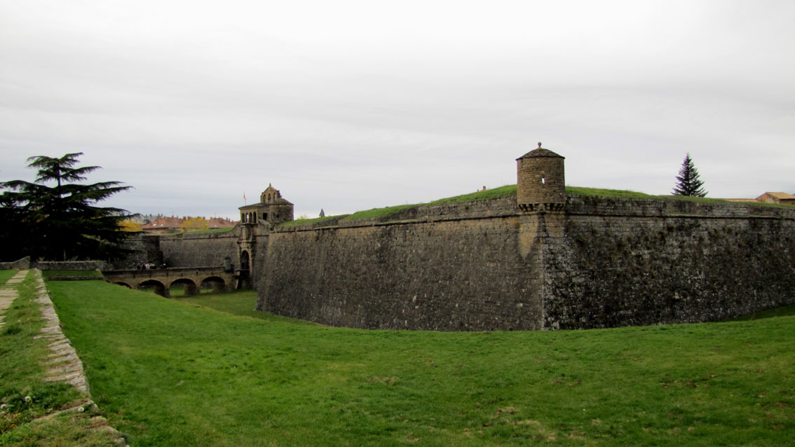 La citadelle de Jaca.