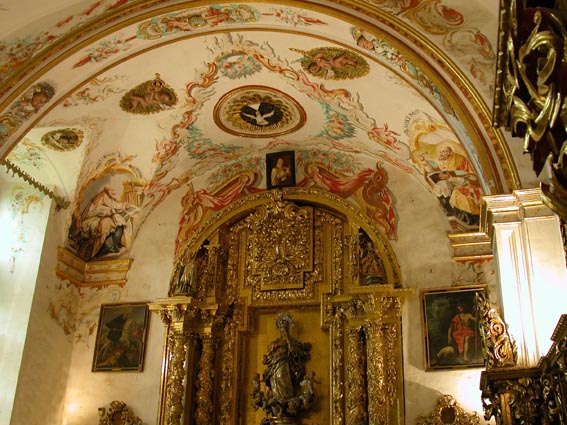 La sacristie...