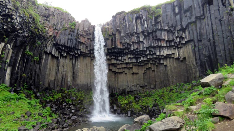 Svartifoss - Belvdre de Sjonarnipa