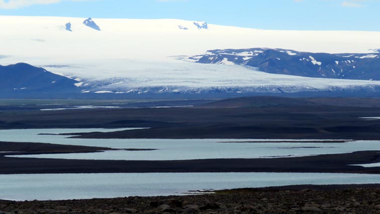 Le glacier du Vatnajökull